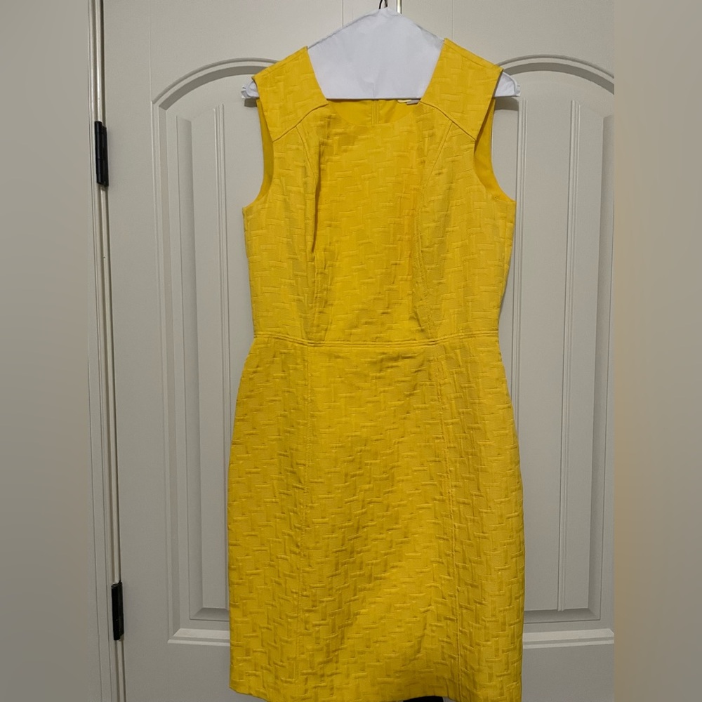 Banana Republic vibrant yellow dress